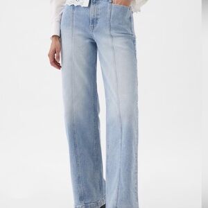 Grap High rise stride wide leg jeans